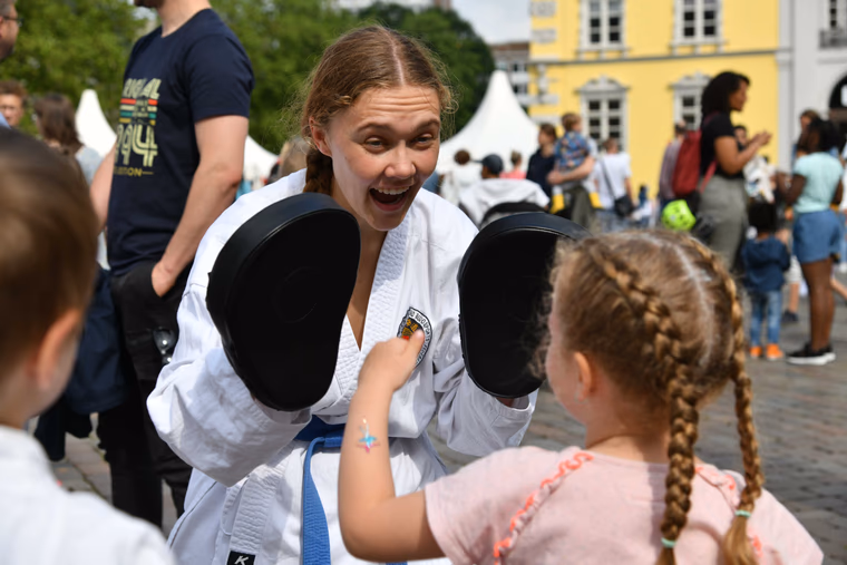 Eindruck vom Oldenburger Sportsommer 2024